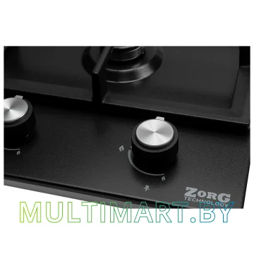 Газовая варочная панель ZorG Technology BL Domino black (EMY) картинка 2